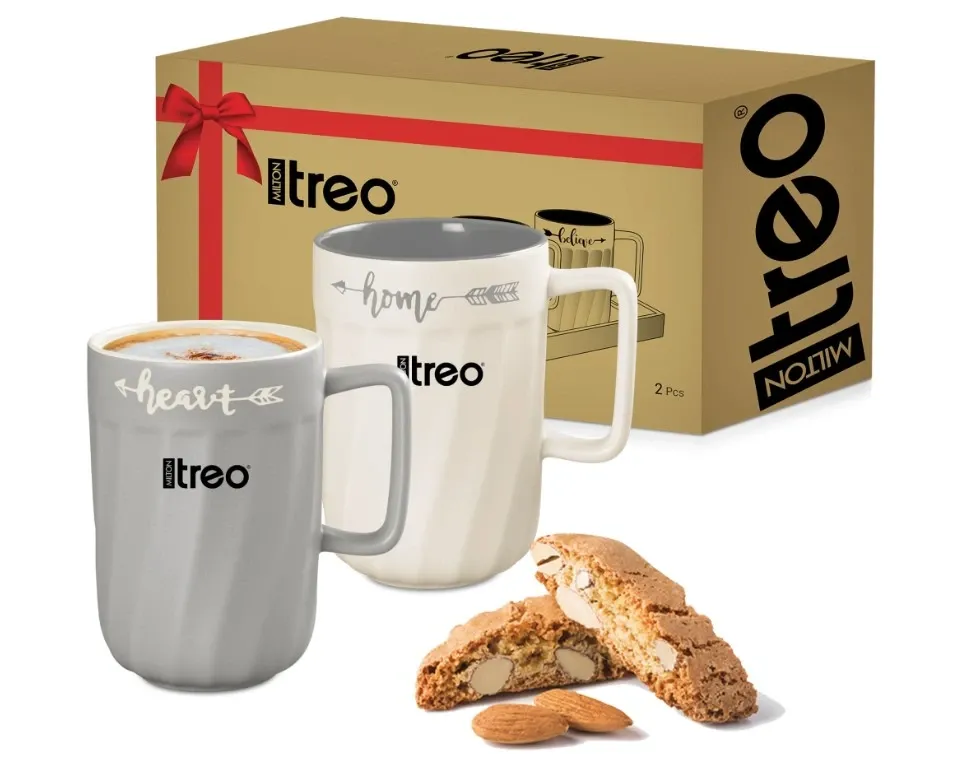 TREO KINDLE CERAMIC MUG 400ML 2PC